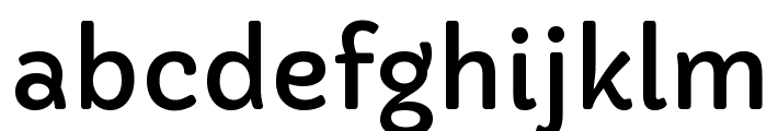 Capriola Regular Font LOWERCASE