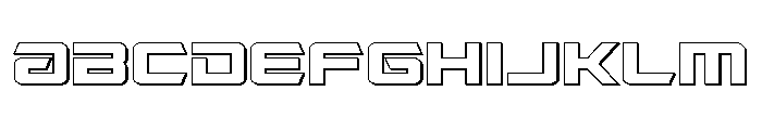 Captain Falcon 3D FONT