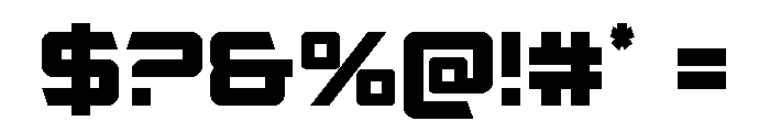 Captain Falcon Condensed Font OTHER CHARS