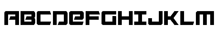 Captain Falcon Condensed Font UPPERCASE