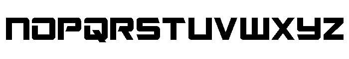 Captain Falcon Condensed Font UPPERCASE