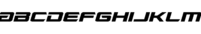 Captain Falcon Expanded Ital FONT