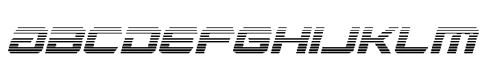 Captain Falcon Gradient Italic FONT