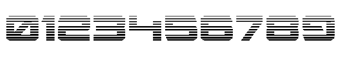 Captain Falcon Gradient Font OTHER CHARS