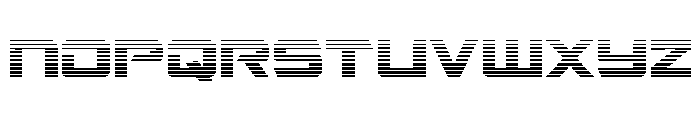 Captain Falcon Gradient Font UPPERCASE