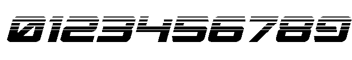 Captain Falcon Halftone Italic Font OTHER CHARS