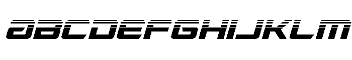 Captain Falcon Halftone Italic FONT