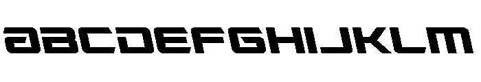 Captain Falcon Semi-Leftalic FONT