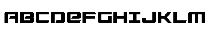 Captain Falcon Spaced Font UPPERCASE