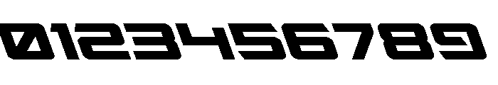Captain Falcon Super-Leftalic Font OTHER CHARS