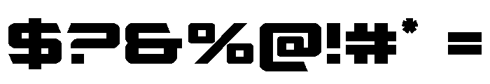 Captain Falcon Font OTHER CHARS