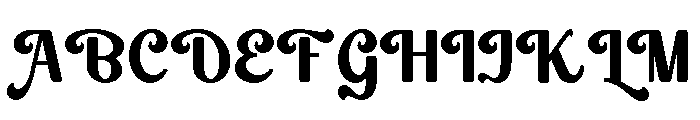 Caramel Delight DEMO Regular Font UPPERCASE