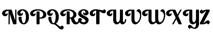 Caramel Delight DEMO Regular Font UPPERCASE