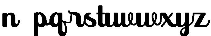 Caramel Delight DEMO Regular Font LOWERCASE
