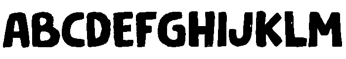 Carana Font UPPERCASE