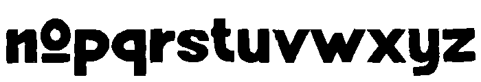 Carana Font LOWERCASE