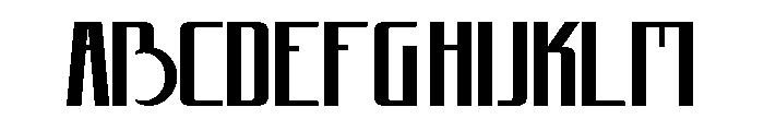 Carannorov Font UPPERCASE