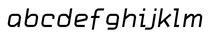 CarbonRegular Italic W00 Rg Font LOWERCASE