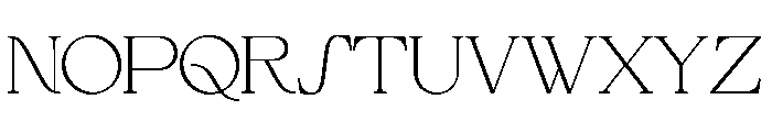 Cardelo Font UPPERCASE