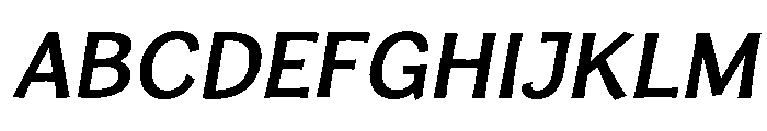 Cardigan Titling SemBd Ita Font UPPERCASE