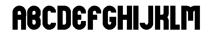 Cardigan Font UPPERCASE