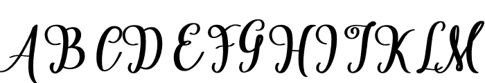 Cardina Font UPPERCASE