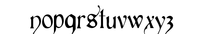 Cardinal Regular Font LOWERCASE