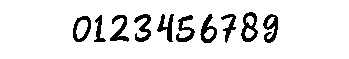 CarlhesBrownyDemo Font OTHER CHARS