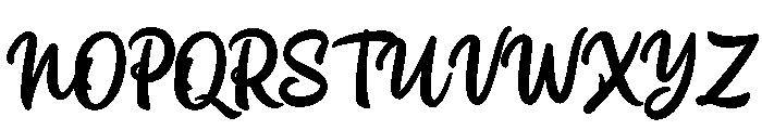 CarlhesBrownyDemo Font UPPERCASE