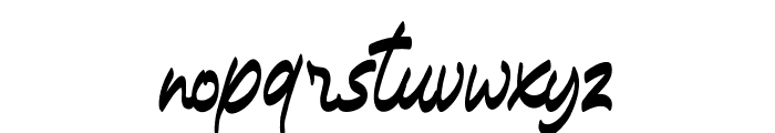 CarlistterFREE Font LOWERCASE
