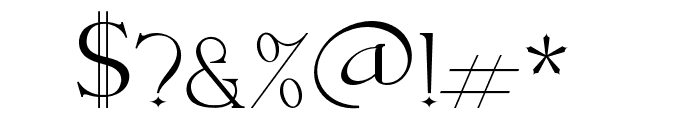 Carlo-Regular Font OTHER CHARS