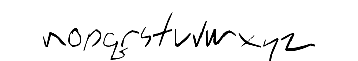 !Carlos Caffeinated Font LOWERCASE