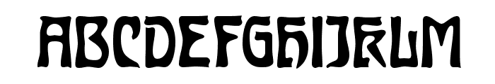 Carmen Regular Font UPPERCASE