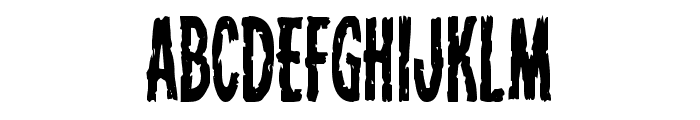 Carnival Corpse Condensed Font UPPERCASE