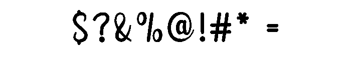 Carnival Parade Font OTHER CHARS