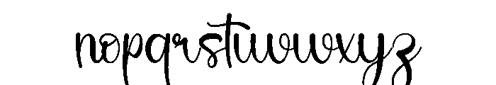 Carnival Parade Font LOWERCASE