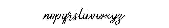 Carolisa Regular Font LOWERCASE