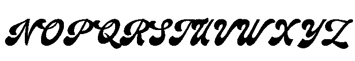 Cartefield PERSONAL USE Regular Font UPPERCASE