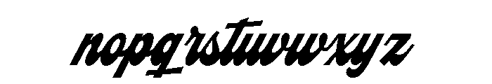 Cartefield PERSONAL USE Regular Font LOWERCASE