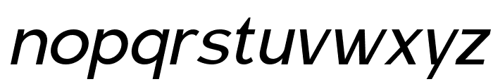 Carteny DEMO Italic Font LOWERCASE