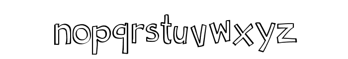 Cartoon 2 Package Font LOWERCASE
