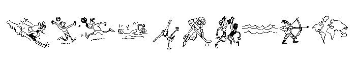 Cartoon 4 Sports Font OTHER CHARS