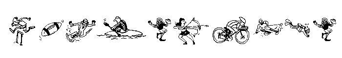 Cartoon 4 Sports Font OTHER CHARS