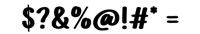 Cartoon Gresik Font OTHER CHARS
