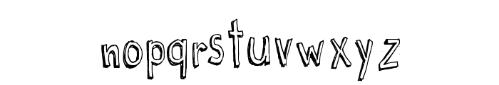 Cartoon  Tunes Font LOWERCASE