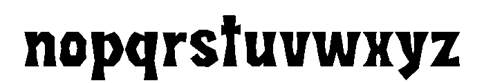 Cartoon in Adventure Regular Font LOWERCASE