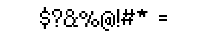 Cartridge Font OTHER CHARS