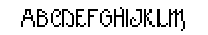Cartridge Font UPPERCASE