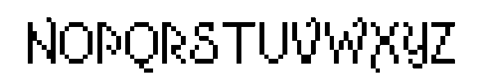 Cartridge Font UPPERCASE