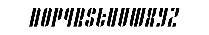Case printitalic Font UPPERCASE